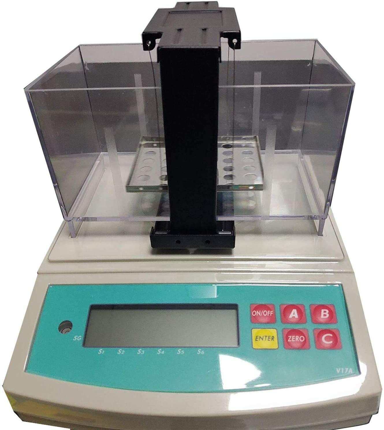 Solid Density Meter Gauge Densitometer 120g for Plastic Rubber RS232 Interface