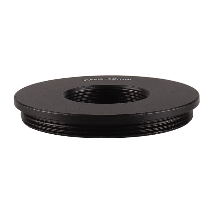 1PC RMS Female To M42 X 0.75mm Male RMS-M42 Microscope Objective Adapter Ring
