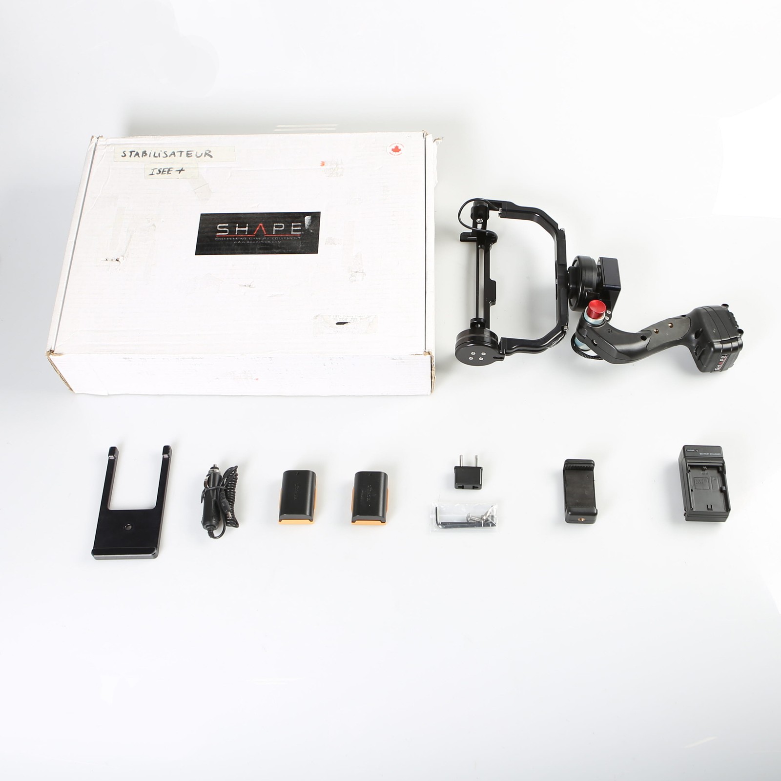 SHAPE ISEE+ 2-Axis Gimbal Stabilizer with Accessories/ Original Box (for PARTS)