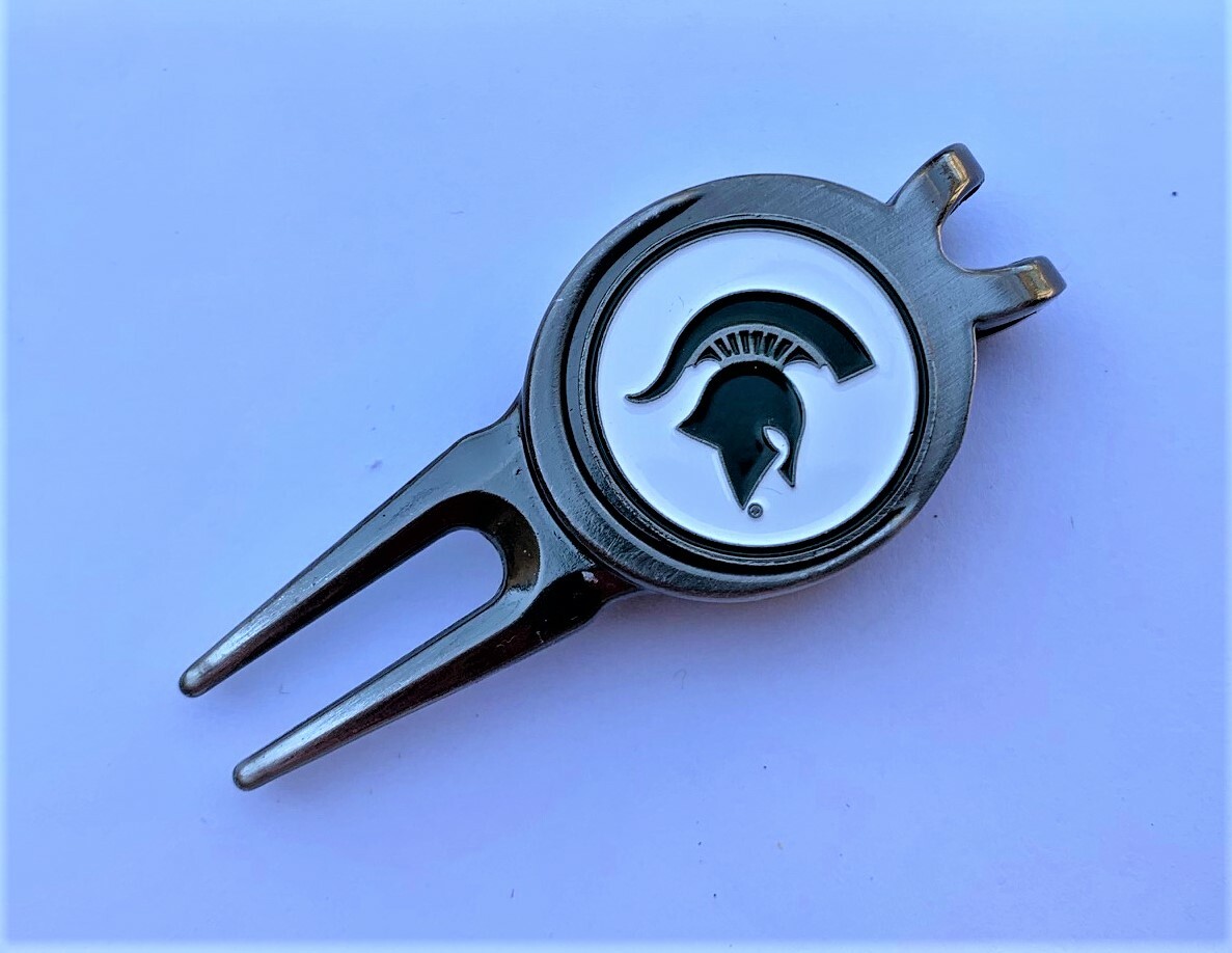 New Michigan State Spartans Golf Ball Marker and Magnetic Divot Tool