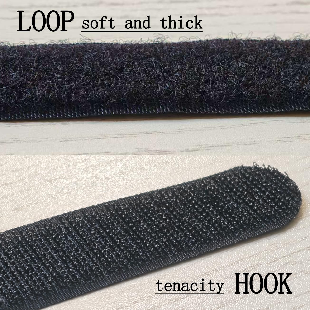 24 Inch Hook and Loop Cable Straps 12 Pack Reusable Nylon Cable Management