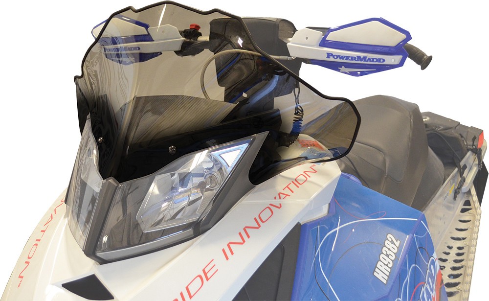 Powermadd Windshield 12in. Tint with Black Fade #13412
