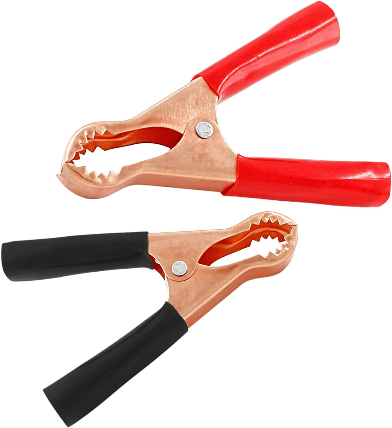 10 Pcs 50A Insulated Alligator Clips Electrical Heavy Duty Alligator Clamps