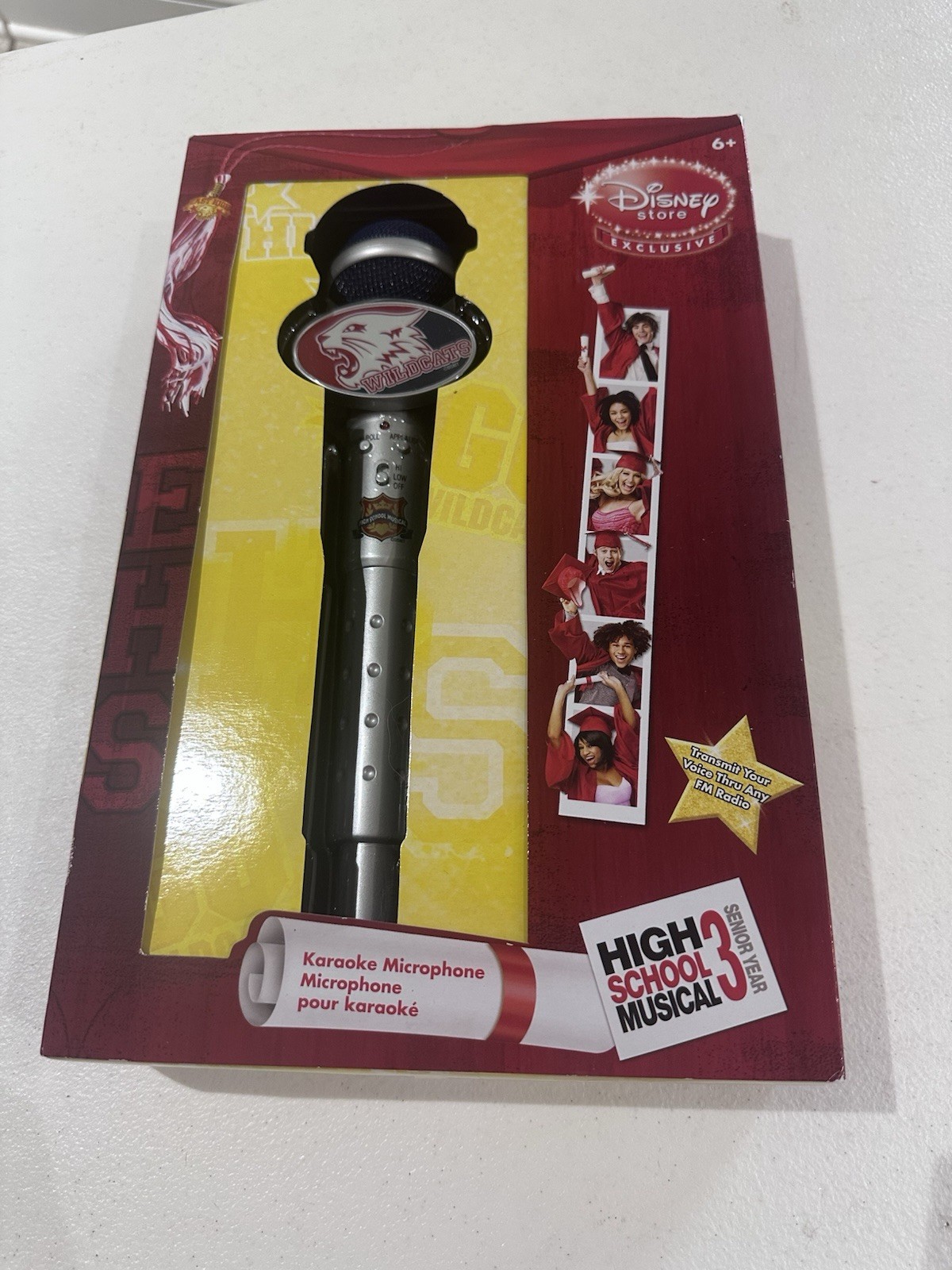 High school musical 3 karaoke microphone new 2008
