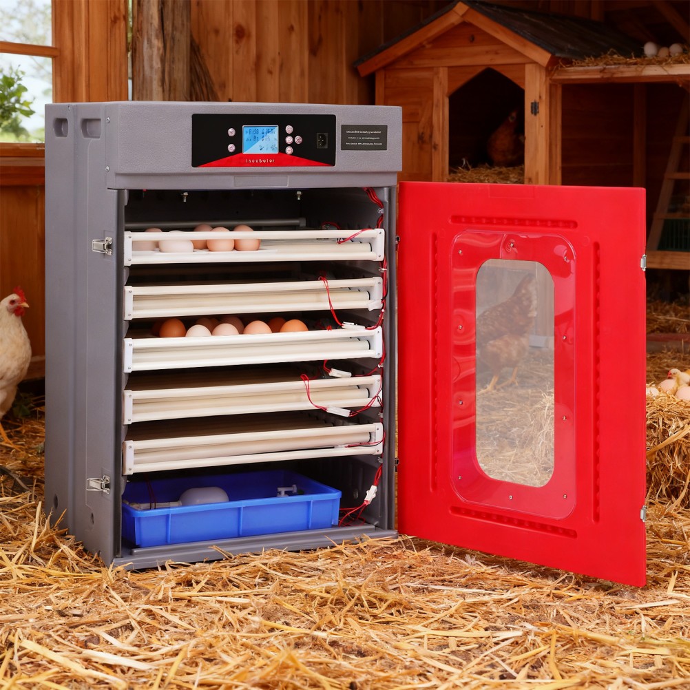 400pcs Egg Incubator Digital Poultry Hatcher Machine Automatic Egg Turning US