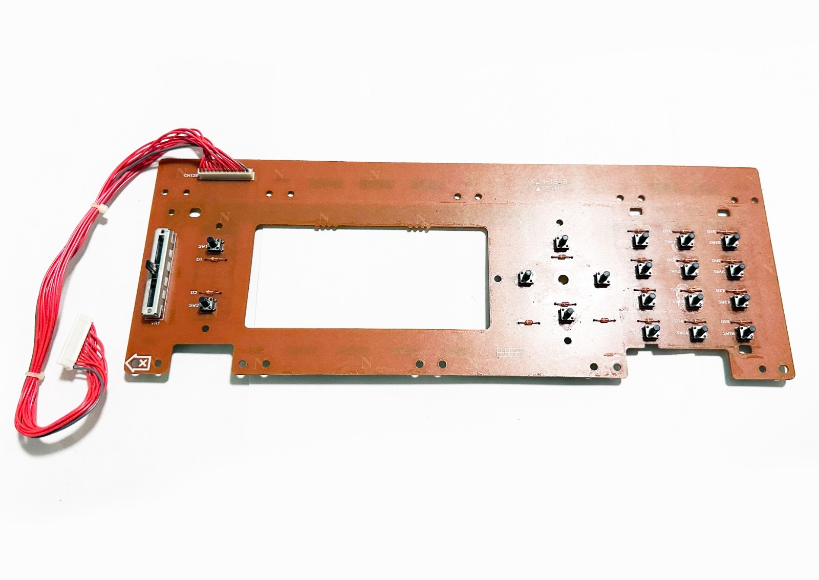 KORG X3 X2 Right Side Panel Switch Board KLM-1648. Works Great !