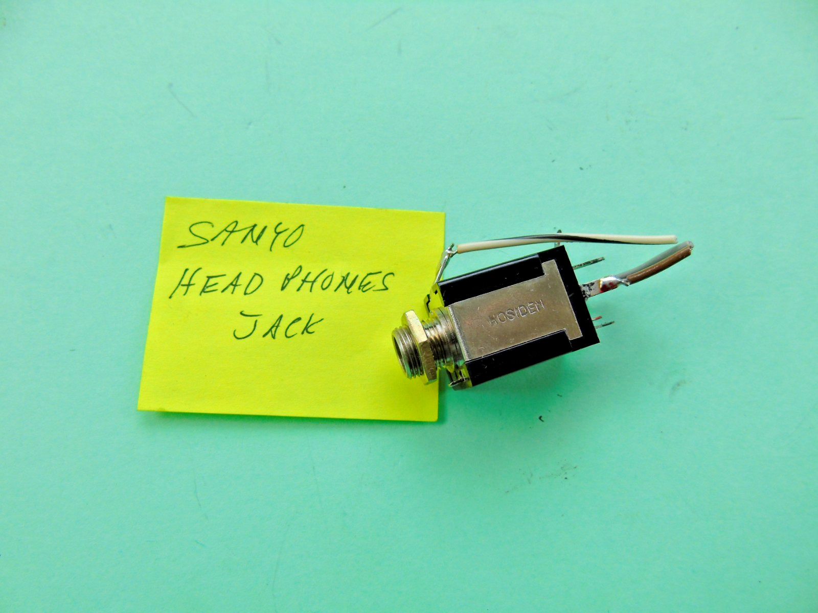 SANYO DCX 2000KA HEAD PHONE JACK