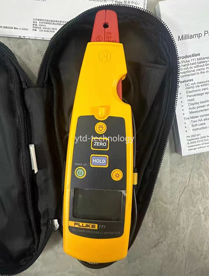 Fluke 771 Milliamp Process Clamp Meter/