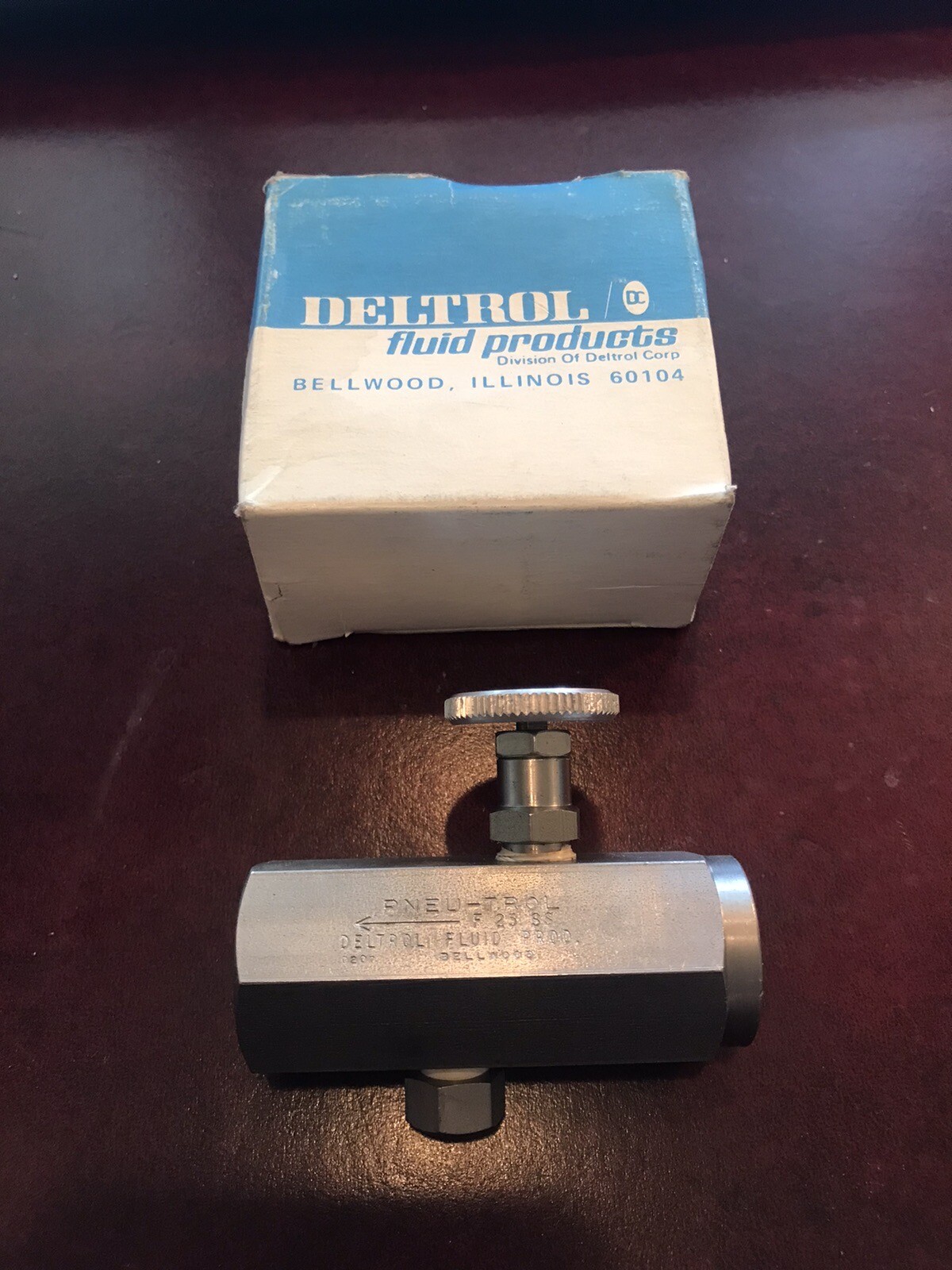 ⚡️EXPEDITED⚡️ 👀 NEW IN BOX! Deltrol F25SSK Flow Control Valve 10000-41 F25-SSK