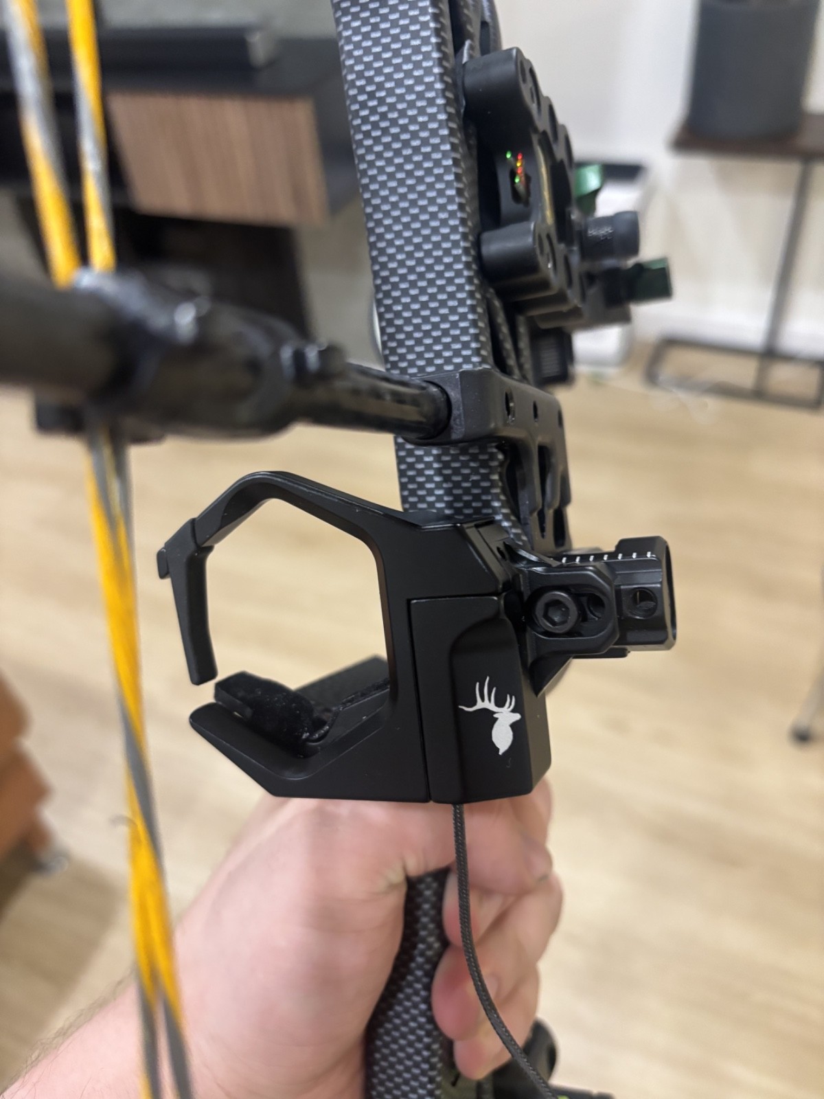 Diamond Archery Deploy SB Carbon Compound Bow Package & Trophy Ridge Accessories