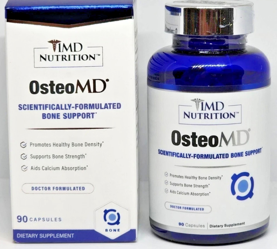 1MD Nutrition OsteoMD Bone Health Support 90 Softgels Exp /2028