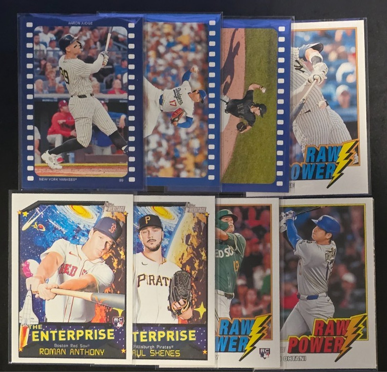 2026 Topps Heritage Ready, and Action/Enterprise/Raw Power You Pick *Update 4/22