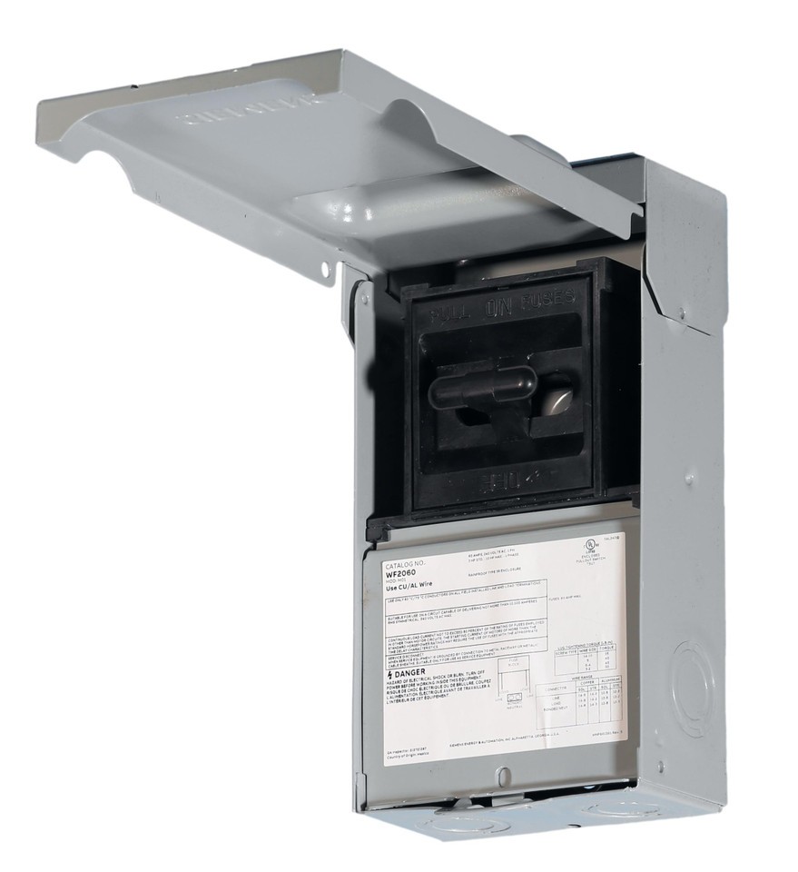 WF2060 Fusible 60A Pull-Out A/C Disconnect
