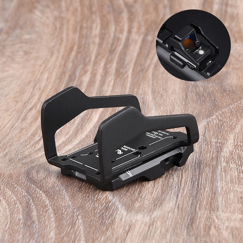 RMR Mini Red Dot Sight Base Mount 20mm Picatinny Rail Metal Optical Accessory