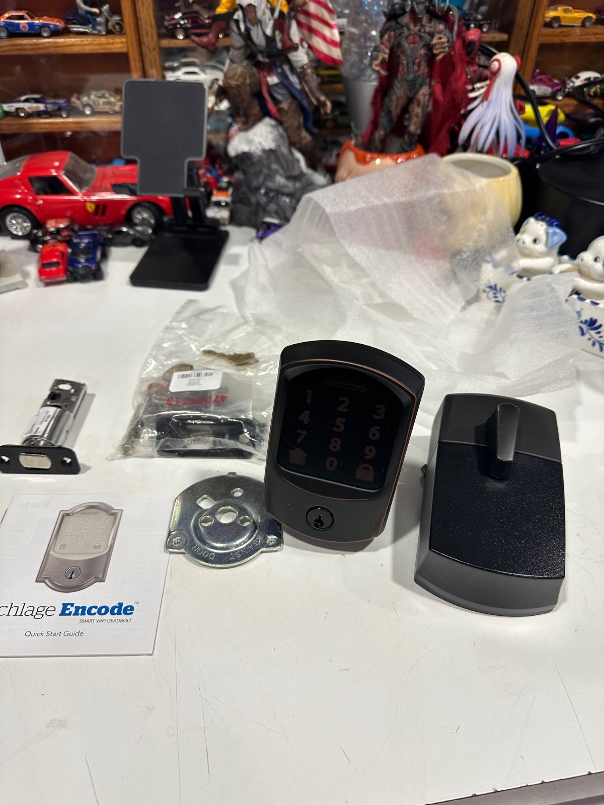 Schlage Encode Smart WIFI Deadbolt Lock for Front Door Keyless Entry