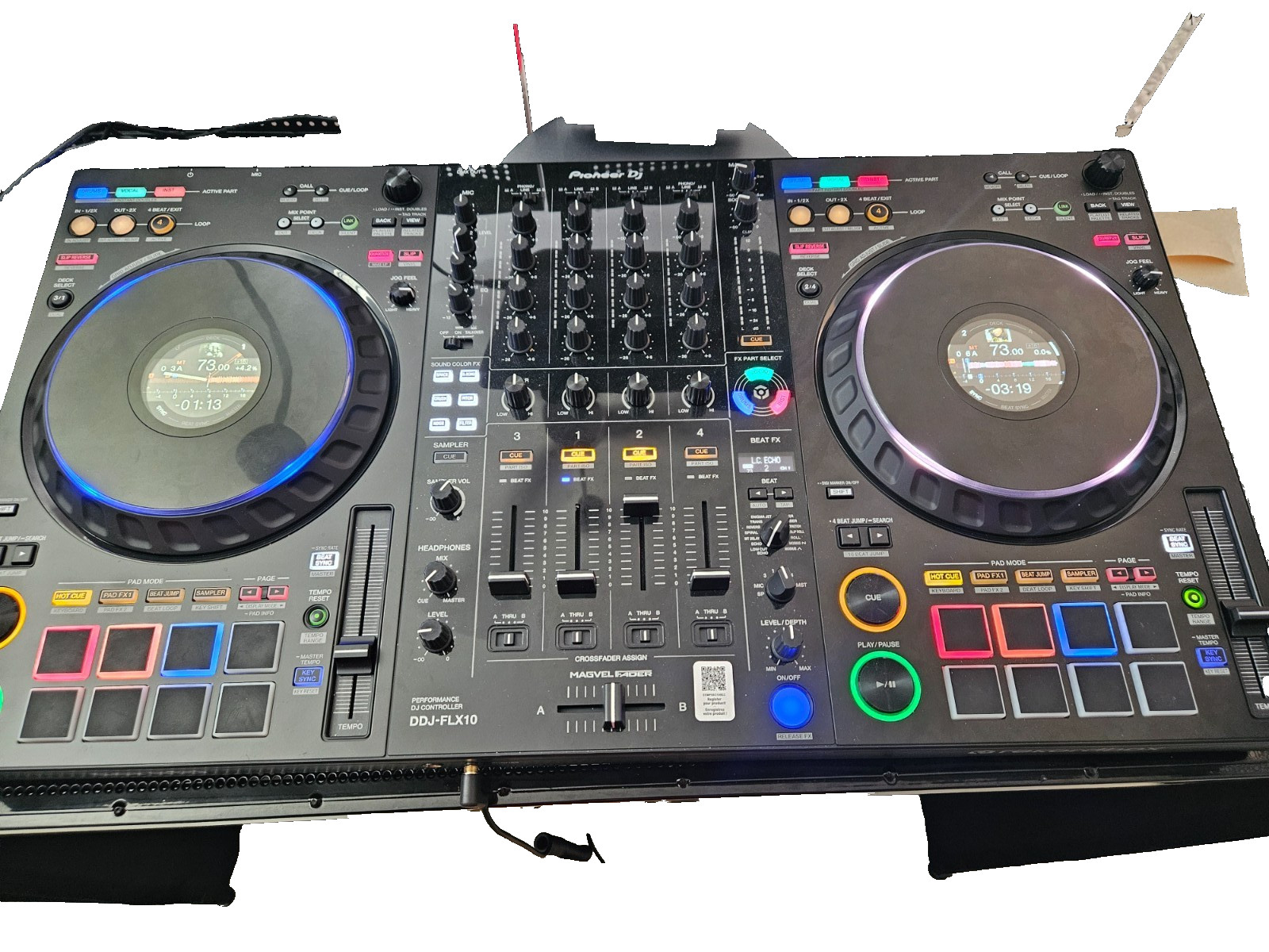Pioneer DJ DDJ-FLX10 4-Channel DJ Controller/ Comes with Original Box
