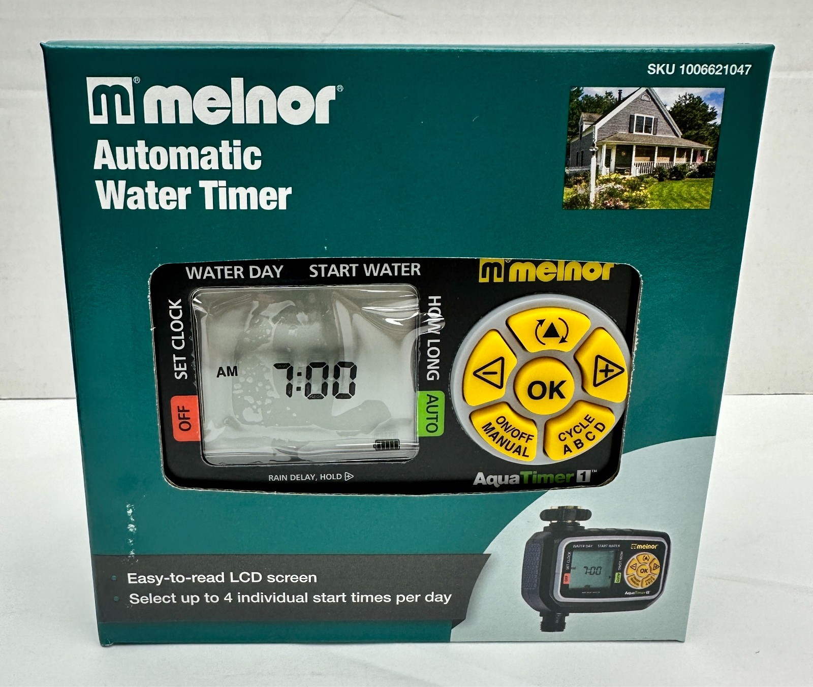 Melnor Automatic Water Timer LCD Screen 1006621047 AquaTimer