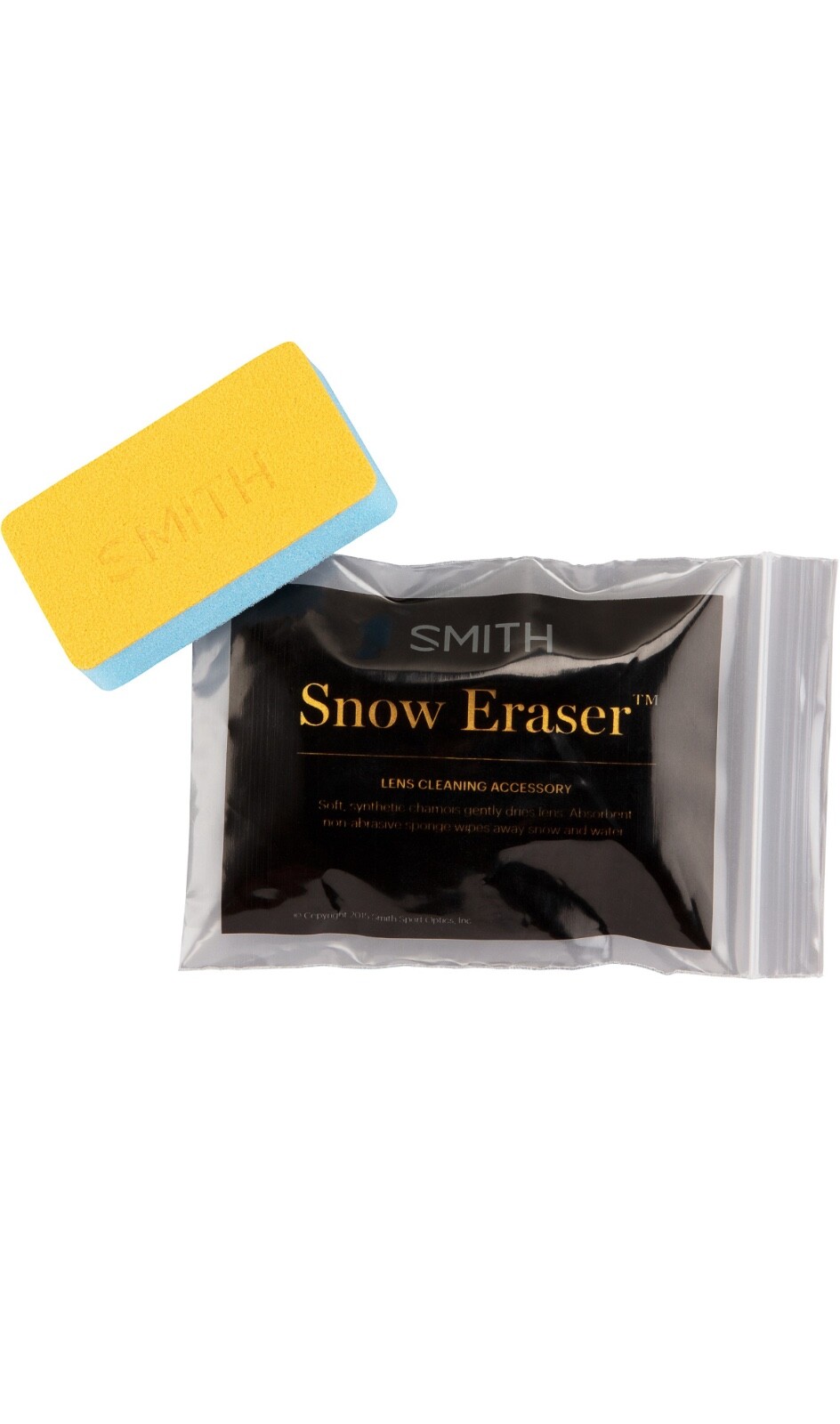 Non-Abrasive Ski Goggle Lens Cleaner Snow And Water Eraser Sponge By Smith