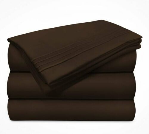 Split Top Flex King Sheet 4 pc set For Sleep Number Bed 1900 Count Deep Pockets