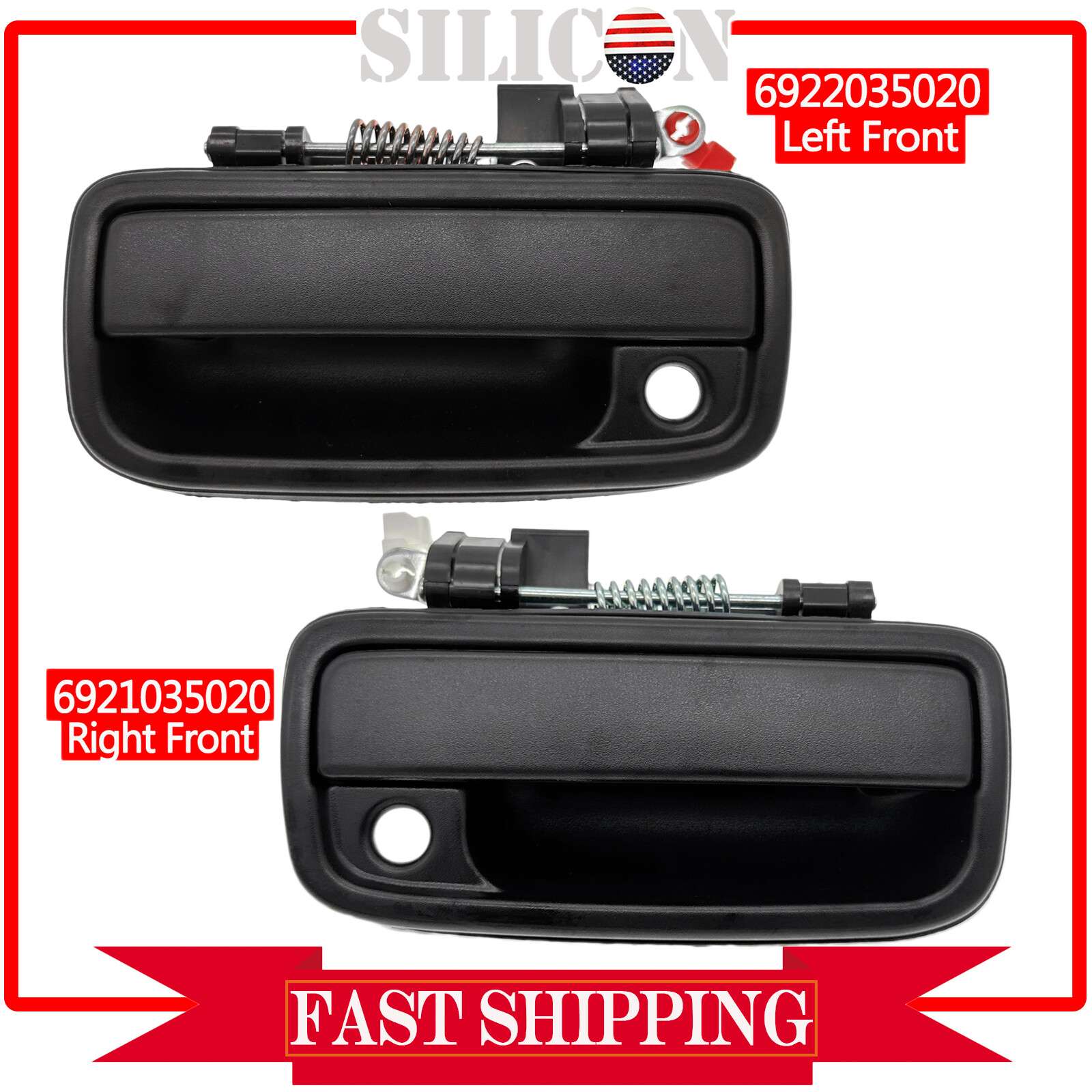 Front Left 6922035020, Right 6921035020 Exterior Door Handle For Toyota Tacoma