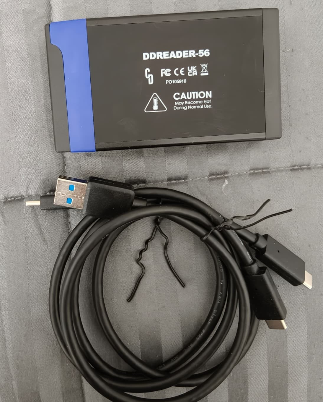 Delkin USB 3.2 CFexpress Type B & SD UHS-II Reader DDREADER-56 Open Box