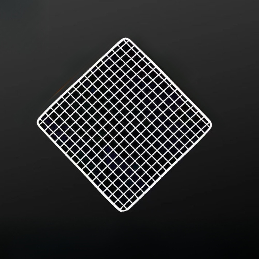 Portable Stainless Steel Grill Net Rectangle Shape for Camping Picnic
