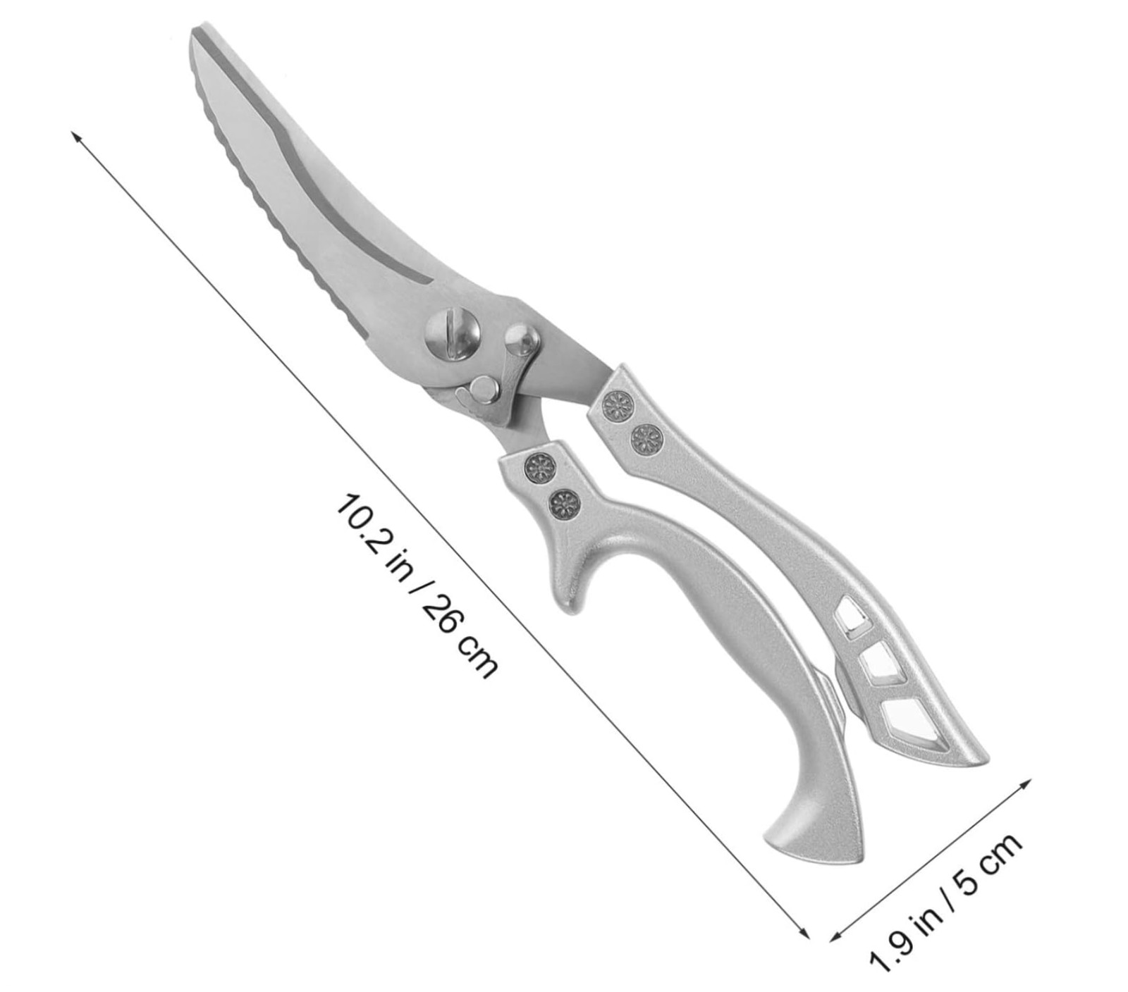 Poultry Shears Heavy Duty Multipurpose Kitchen Shears Cut Bone Chicken Fish Meat