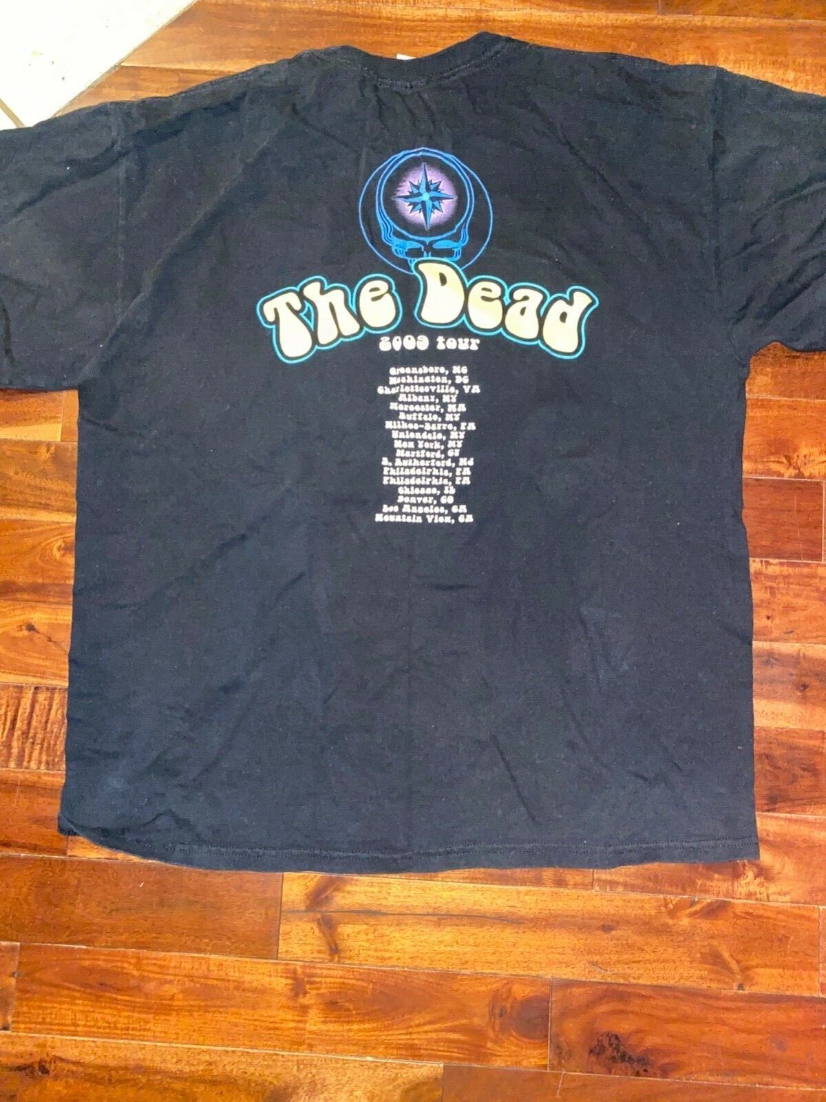 GRATEFUL DEAD The Dead 2009 Tour TEE