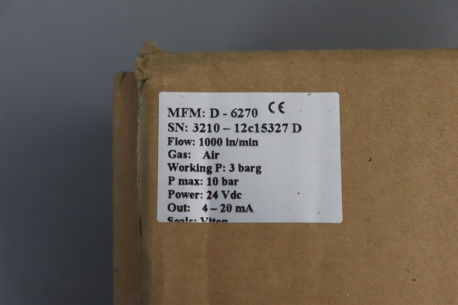 M+W Instruments MFM: D-6270 Durchflussmesser + Kabelanschluss unused