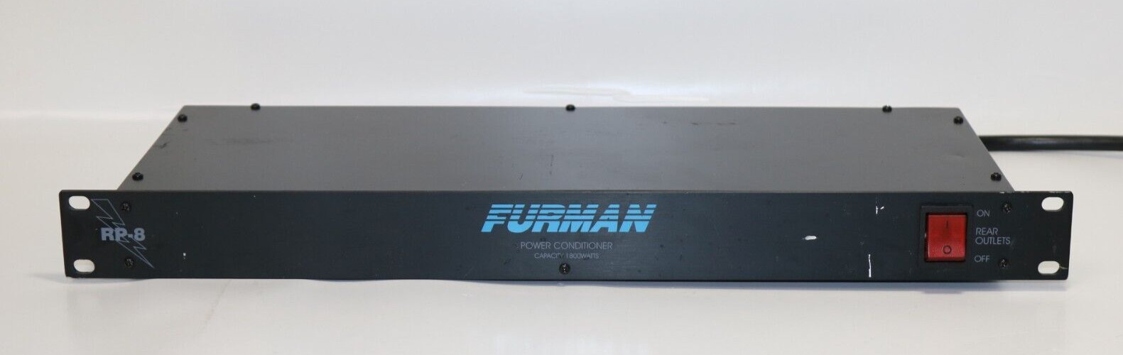 Furman Model RP-8 Power Conditioner Eight Outlet Rack Mount 120V 1800W - READ!