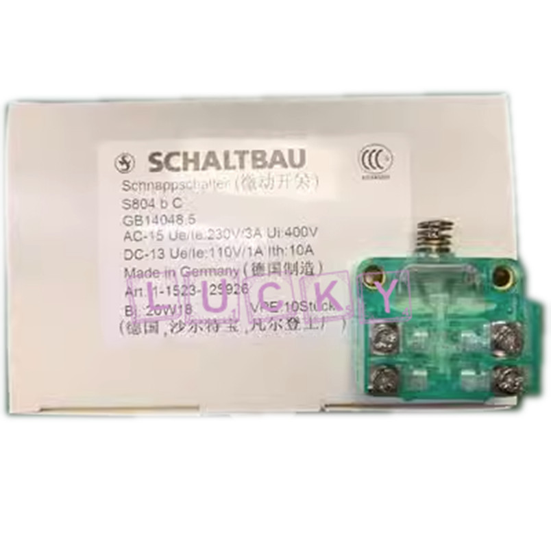 QTY:1 NEW FOR SCHALTBAU S804BC microswitch