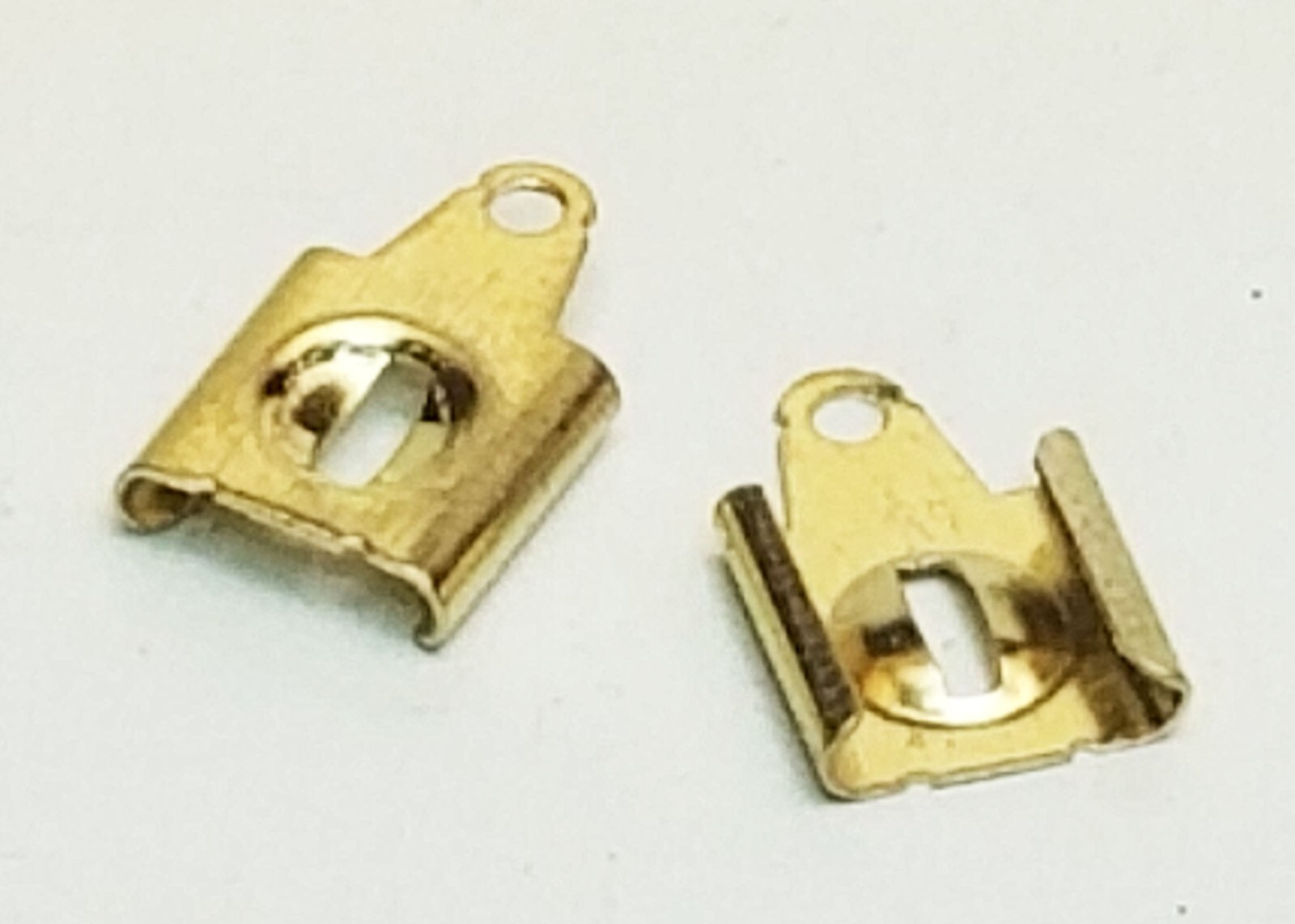 American Flyer PA10754 S-Scale TWO Brass Motor Brush Cap with Wire Lug / 1 PAIR