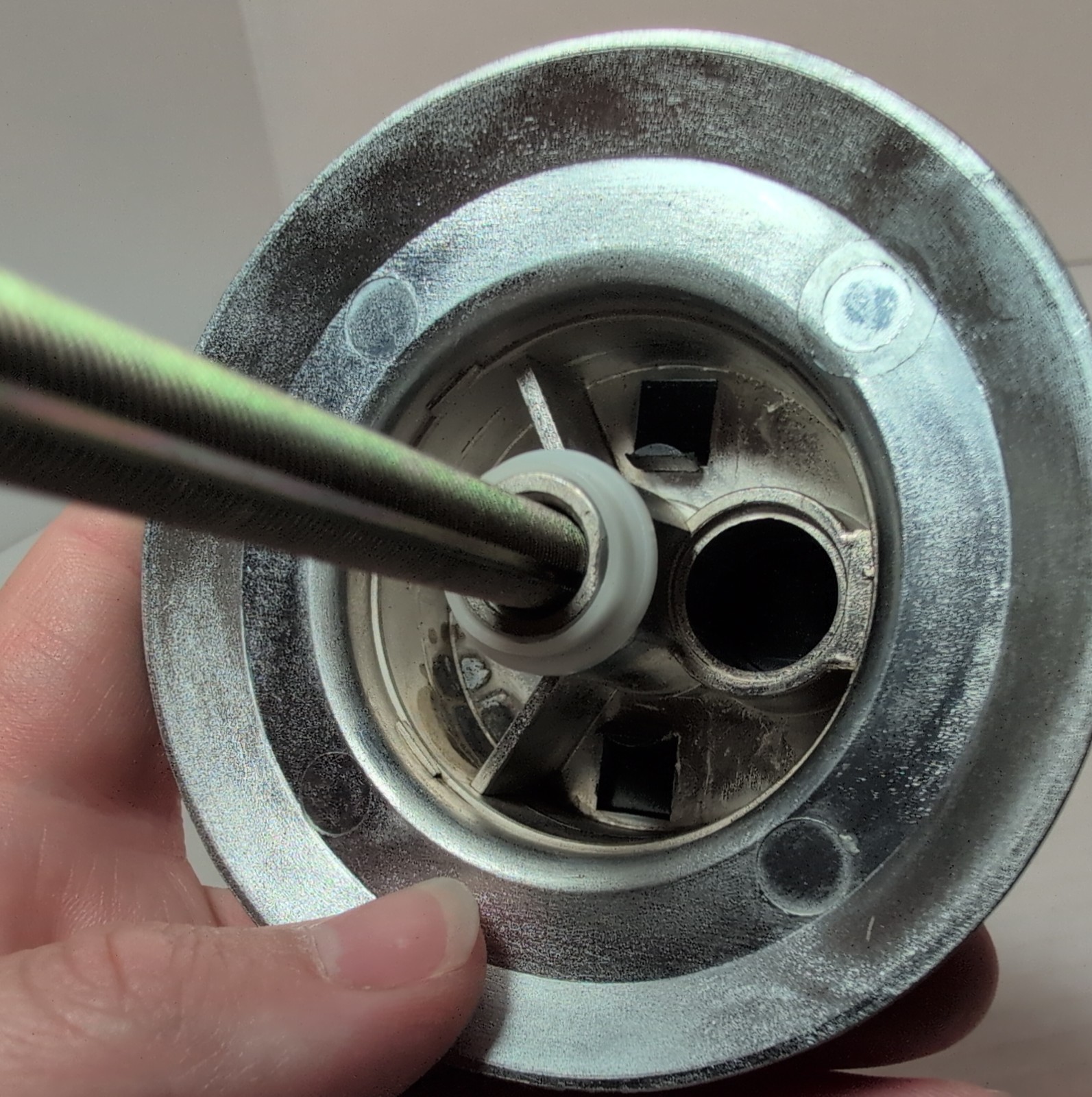Unbranded Safe Combination Spin Dial 3.25" Diameter & 4.5" Spindle- Key Possible