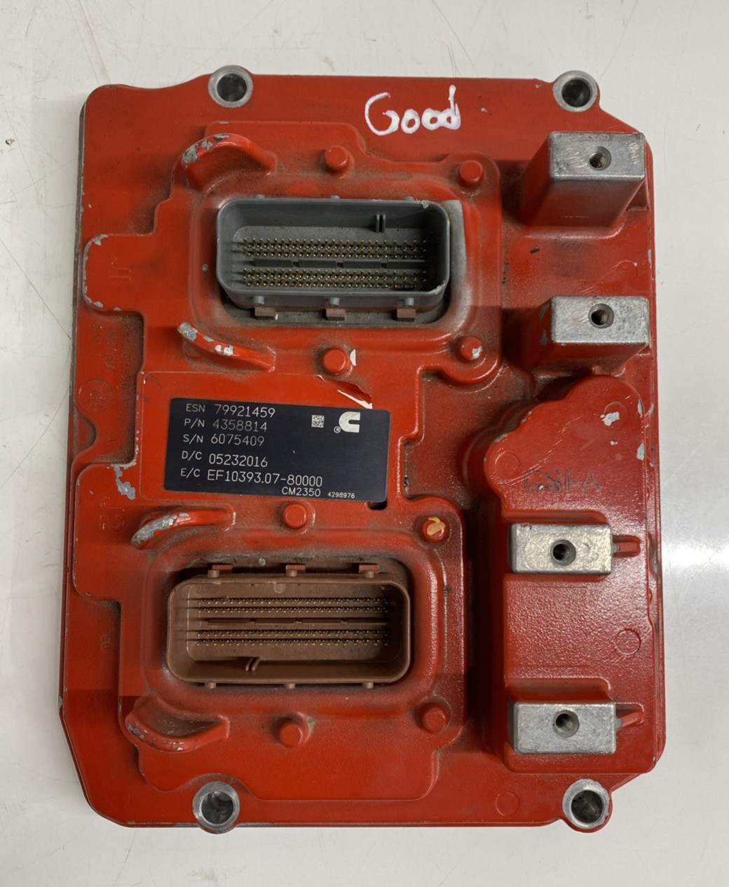 USED Cummins ISX15 CM2350 Engine Control Module ECM ECU 4358814 No Core Charge