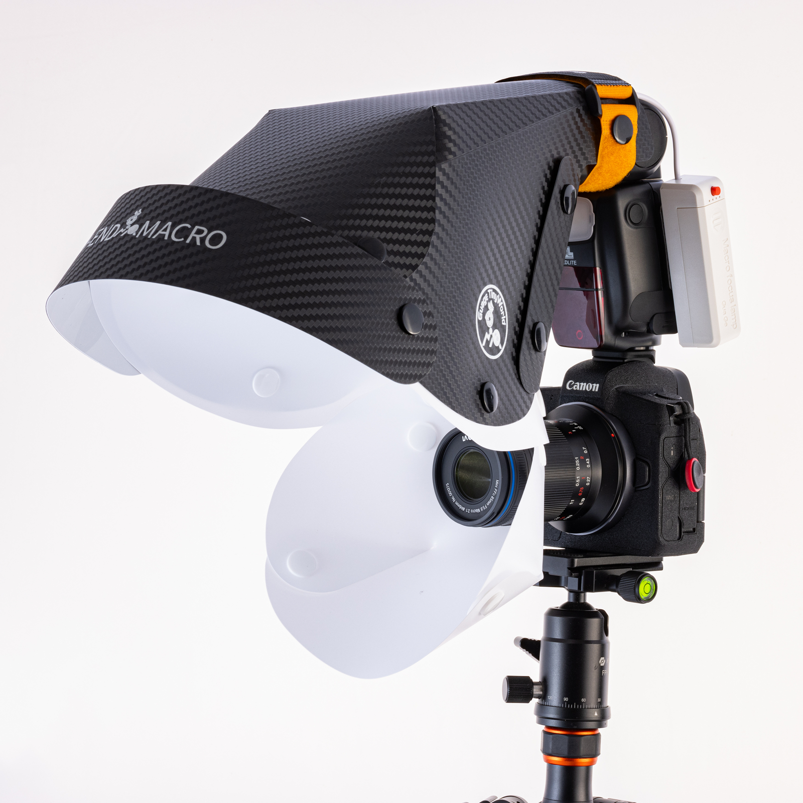 GUAGE Macro Camera Flash light Speedlite Softbox Diffuser Reflector Small III V3
