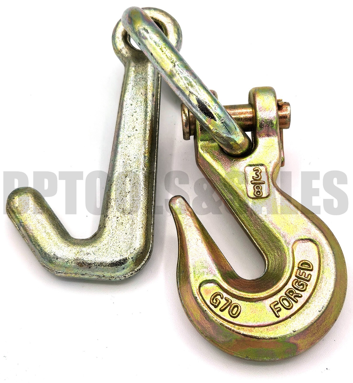 J Hook & 3/8" G70 HK Cluster Frame Back Grip Auto Body Dent Puller Repair Clamp