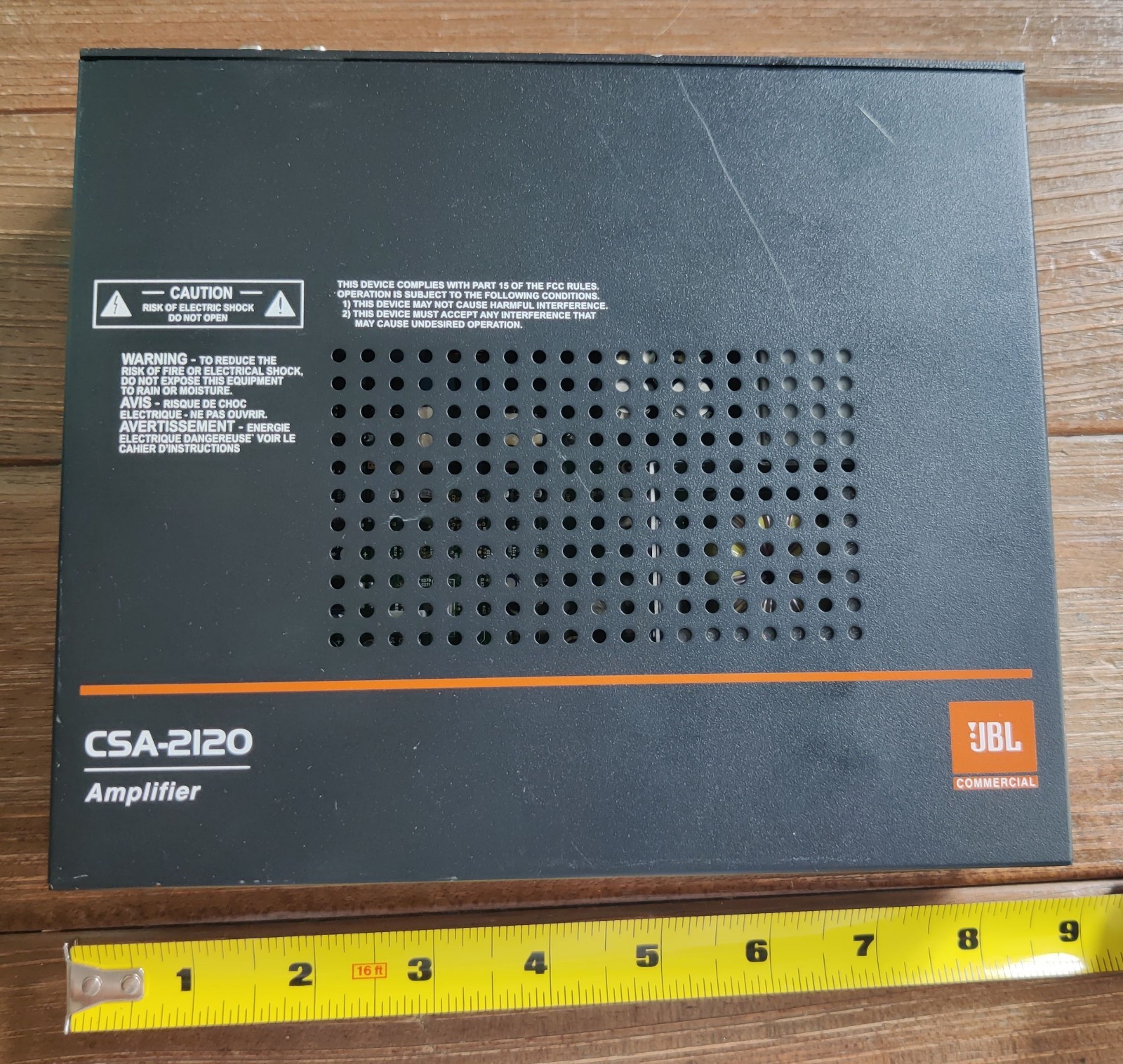 JBL CSA-2120 120W Power Amplifier - 2 Channel
