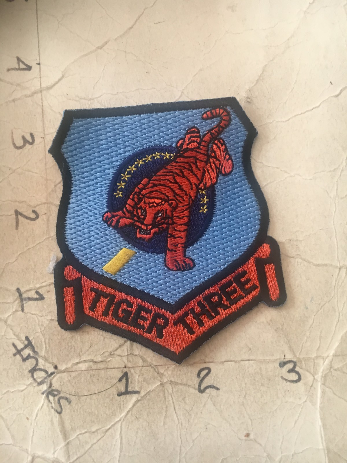 USAF Tiger Three Squadron patch 9/10/25