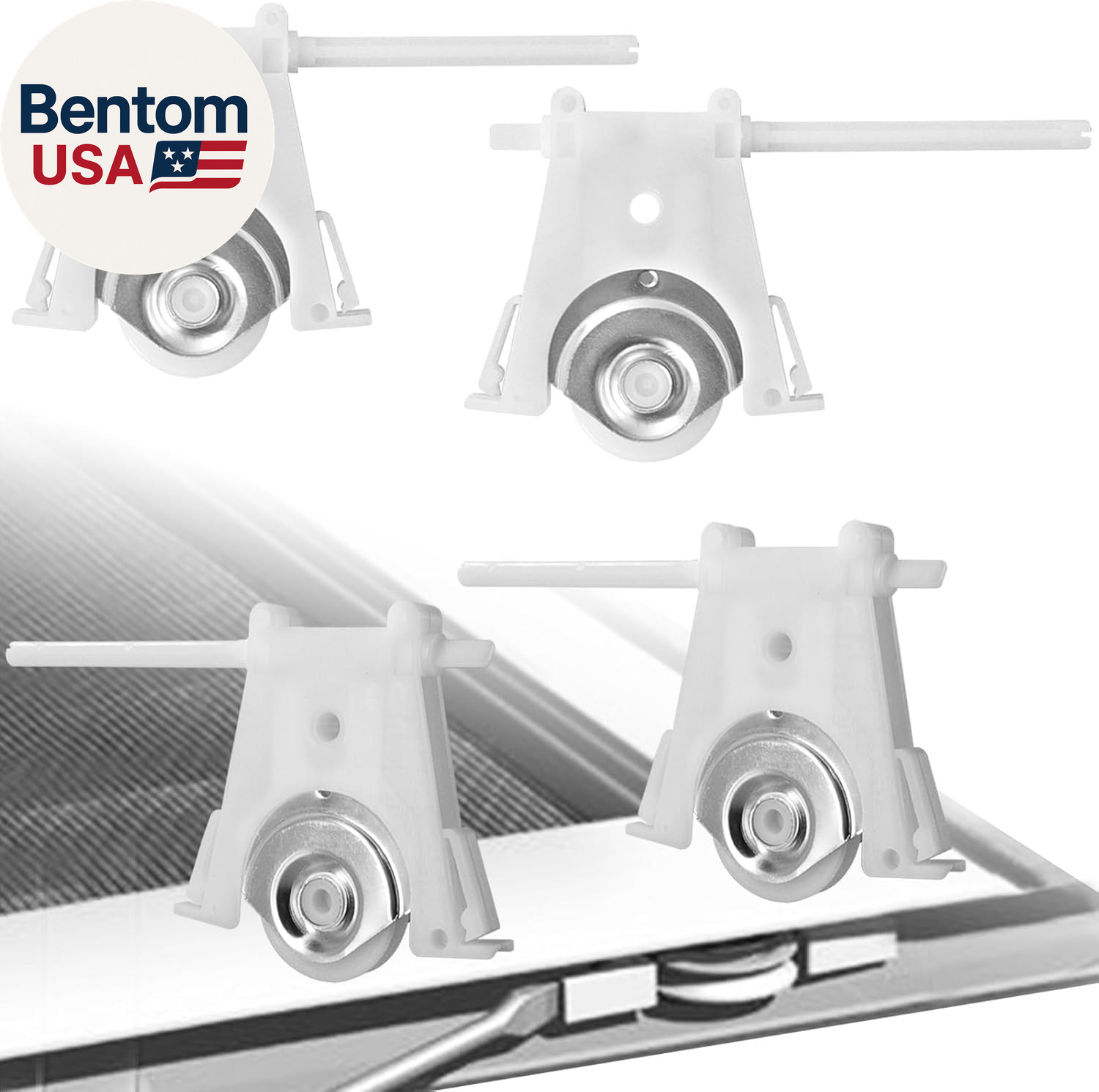 Lower Sliding Screen Door Rollers Replacement Kit Fit Andersen Parts #1997310 (1