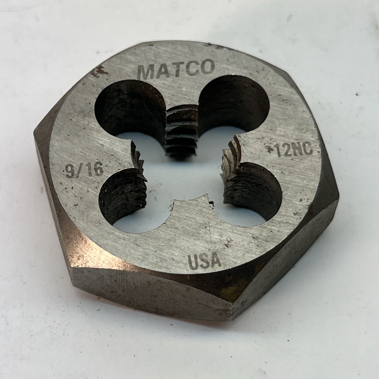 Matco 9/16 Retreading Die USA VTG
