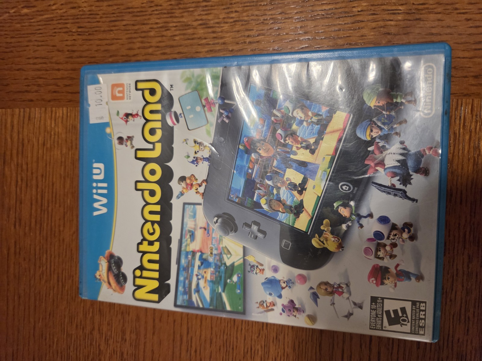 Nintendo Wii U Nintendo Land Original DVD Keep Case Only (NO GAME/NO DISC)
