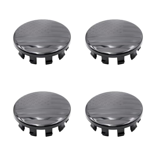 Wheel Center Caps for Ram 1500 2019-2024 Truck 20 Inch Wheels | 4PCS 63mm black