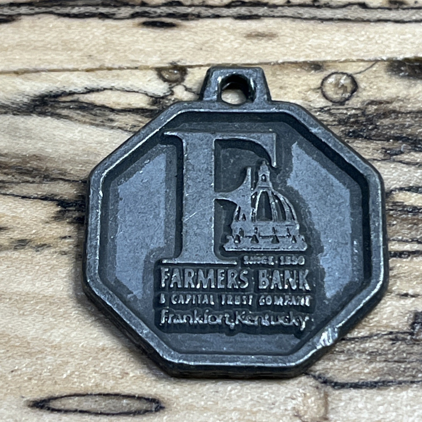 Farmers Bank & Capitol Trust Co. Frankfort, Ky. Key Fob *B390