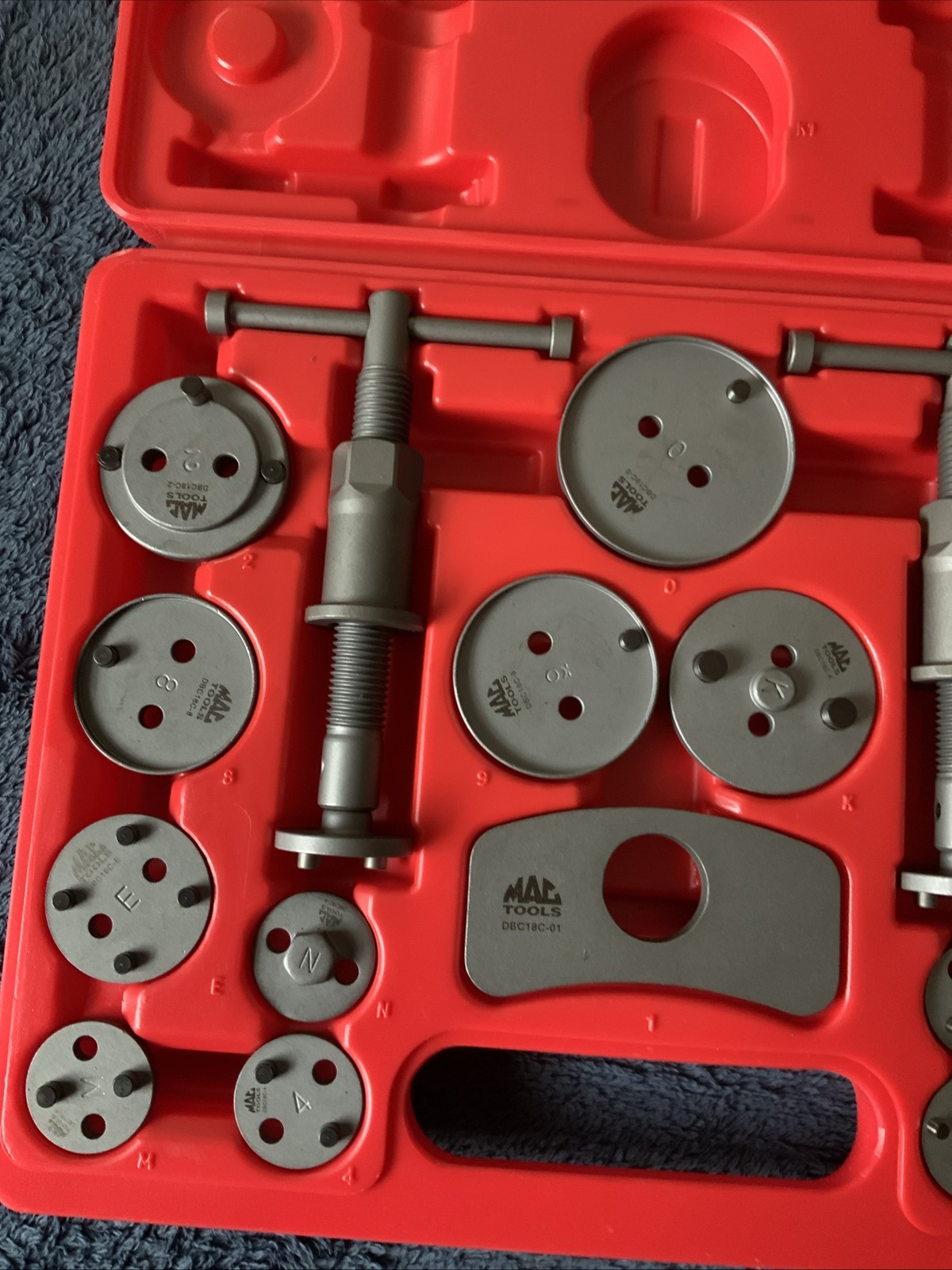 Mac Tools Dbc18c, 18pc Disc Brake Caliper Set, Used Once….