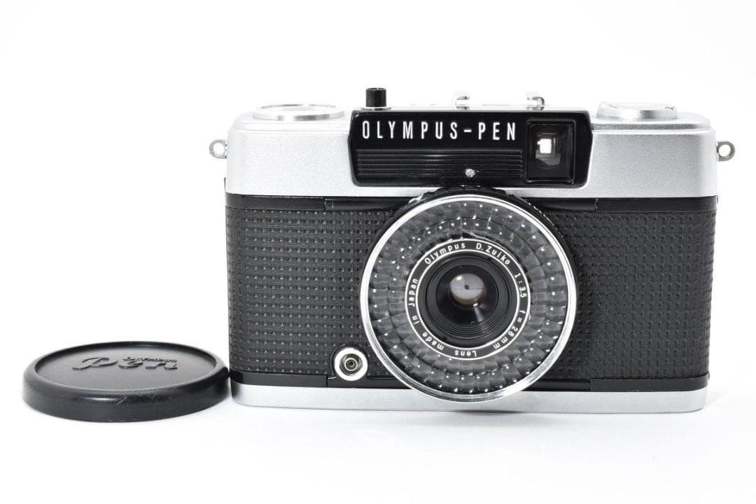 Olympus PEN EE-3 Half Frame 35mm Film Camera D.Zuiko 28mm f/3.5 Working JAPAN