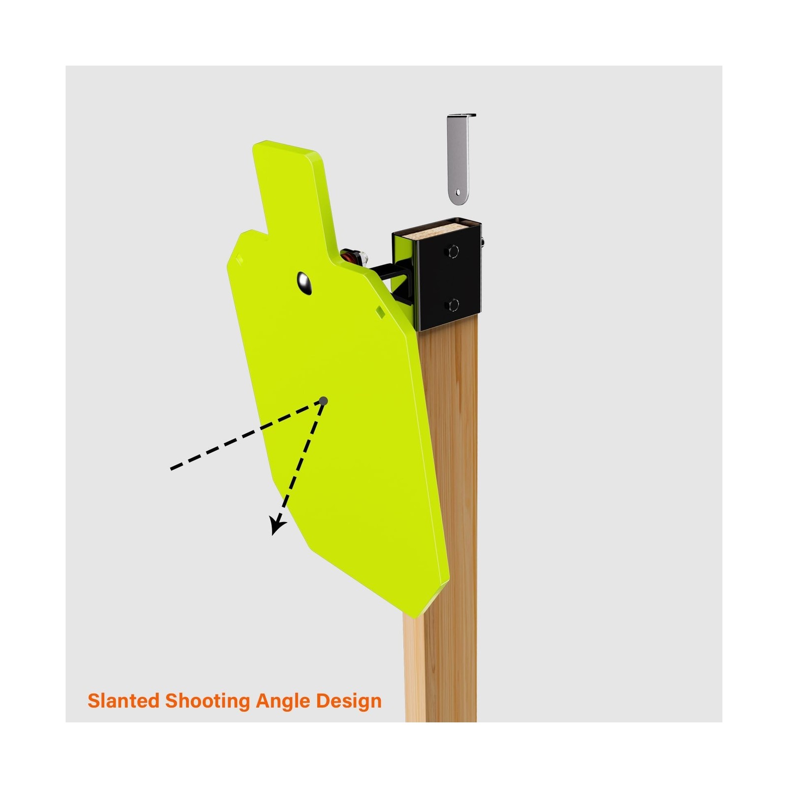 Highwild Target Stand System - AR500 Steel Shooting Target 1/2" Thick with 2x...