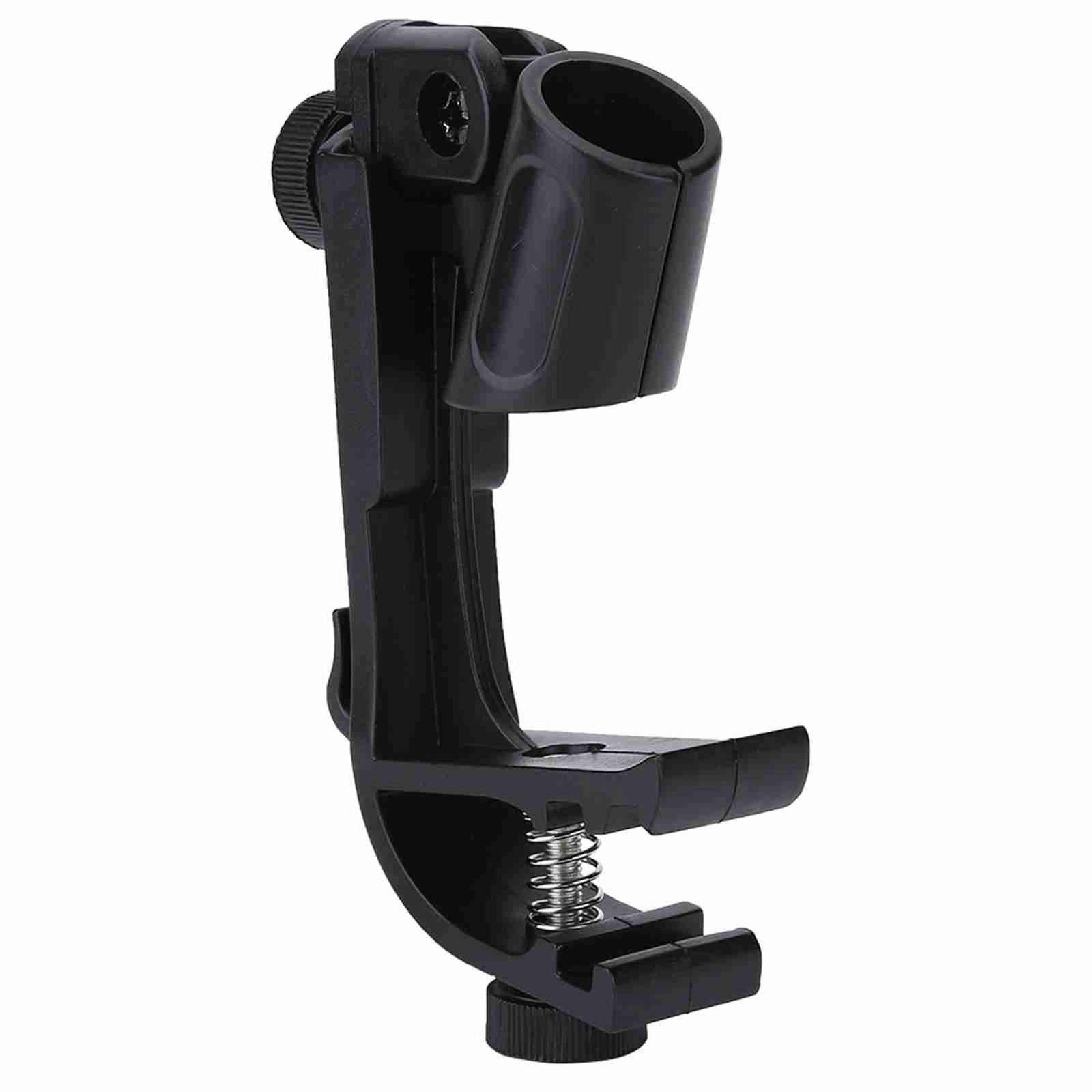 2 Pcs Adjustable Drum Mount Microphone Clip For Hands-Free Recording Or