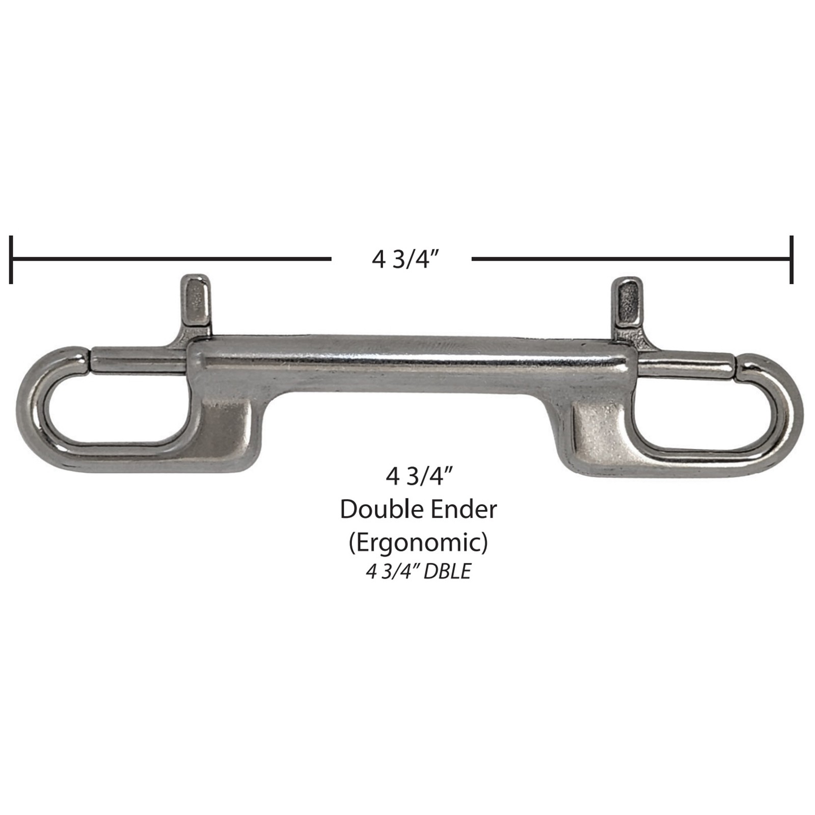 Walker Dive Clip System - 2 Pack Stainless Steel Ergonomic Double Ender Bolt
