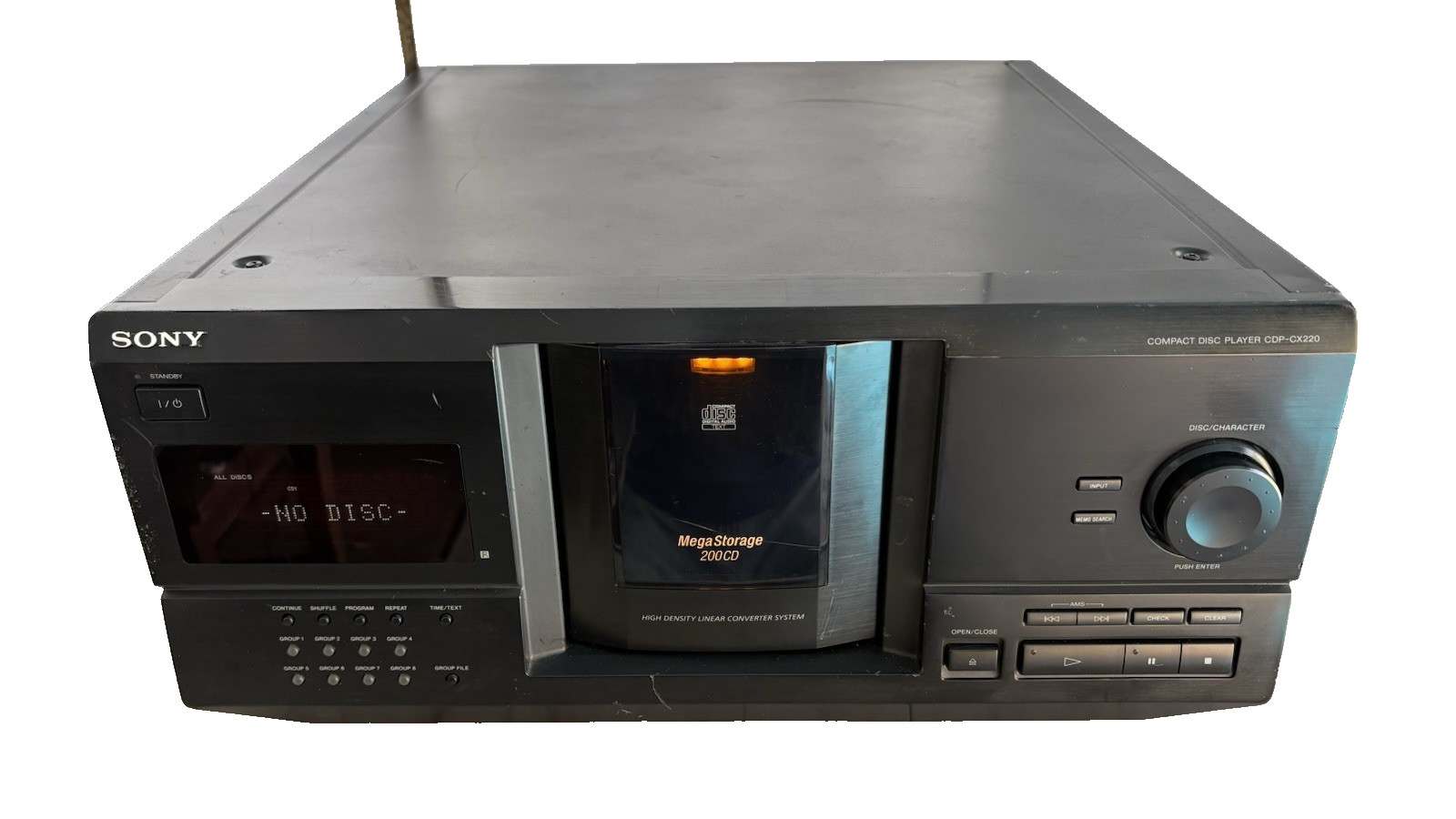 Sony CDP-CX220 200 CD Mega Storage Changer.*Nice Jukebox!*