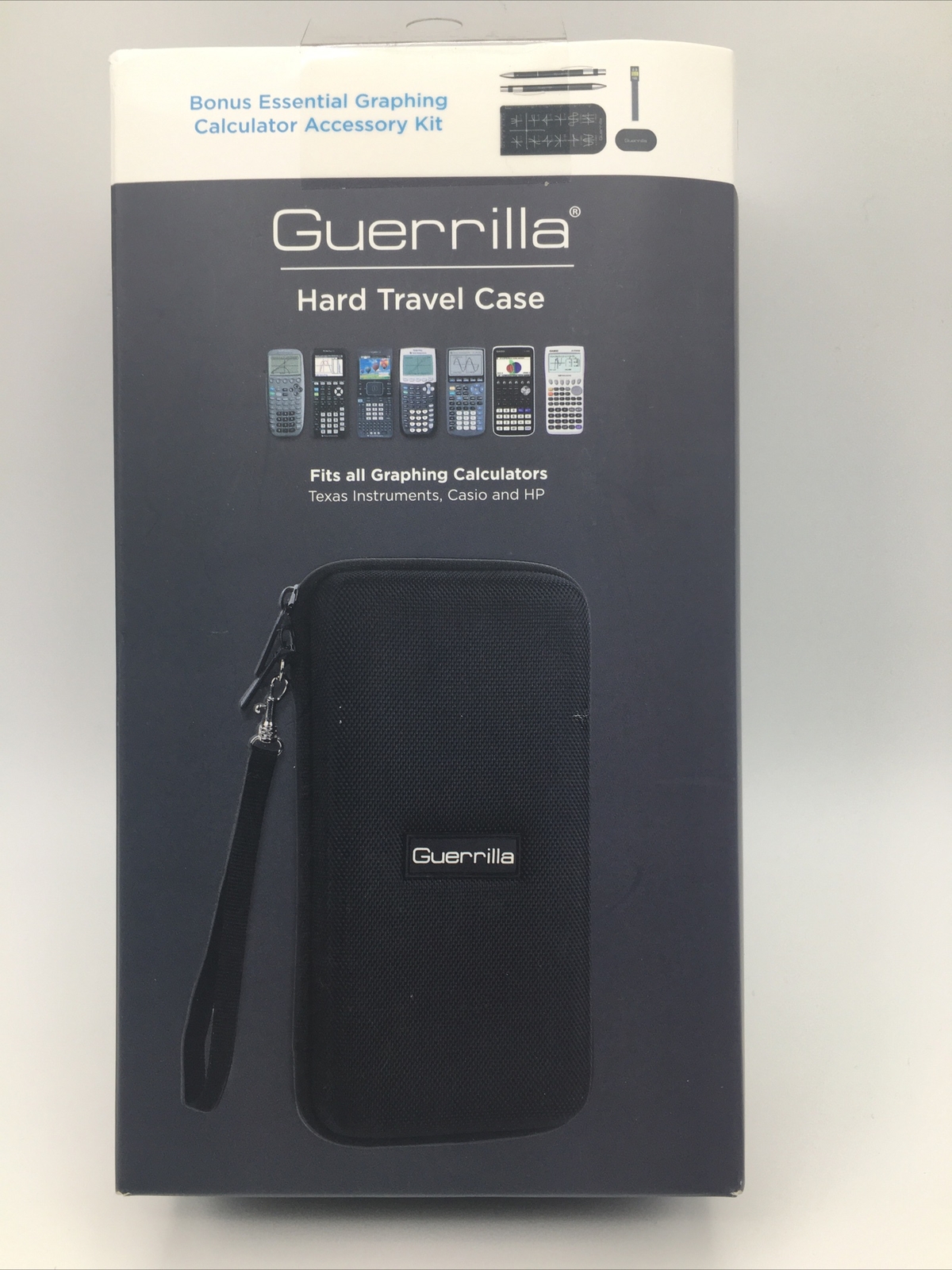 Guerrilla Hard Travel Case fits all graphing calculators NEW Sealed M0943